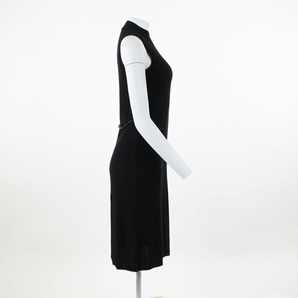 Anne Klein Belted Dress Anne Black - Picture 5 of 5